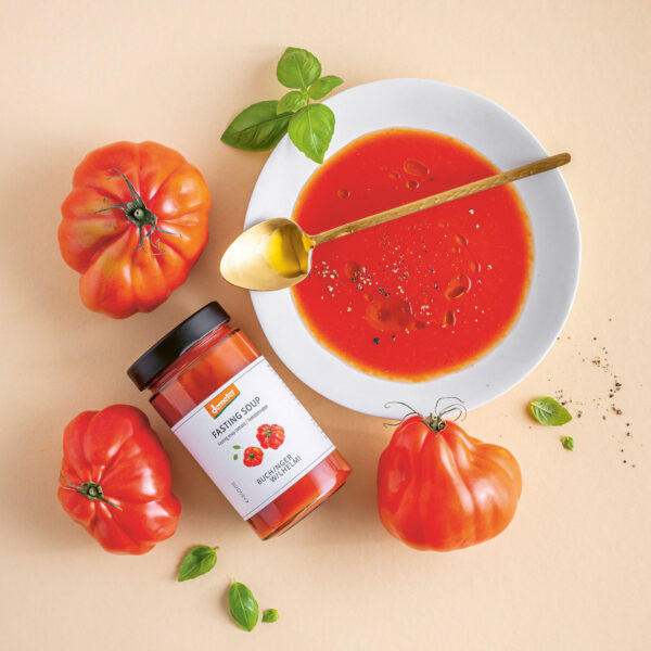 Tomatensuppe als Bestandteil der Buchinger Wilhelmi FASTENBOX